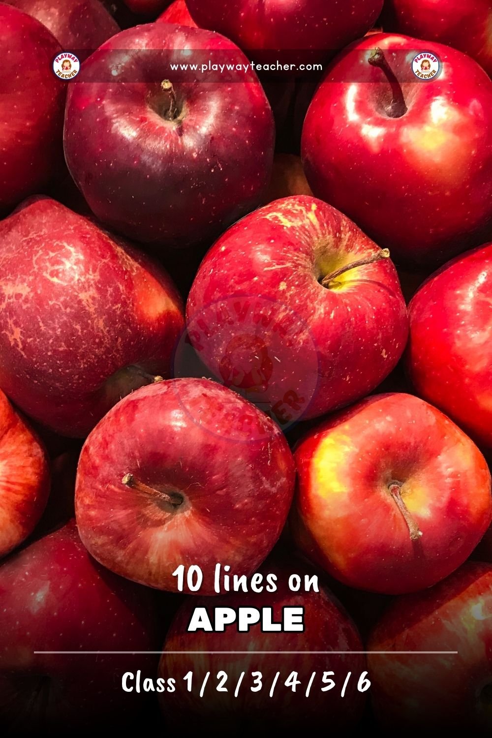 10 lines on apple playwayteacher