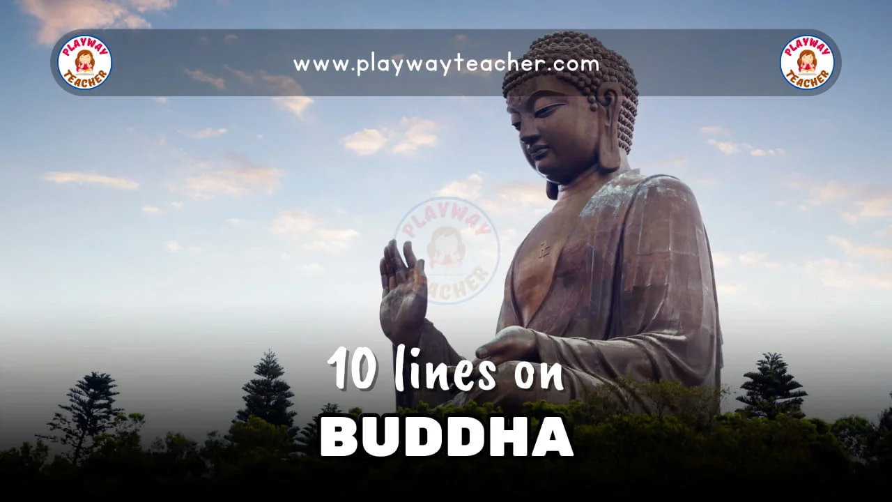 10 lines on buddha