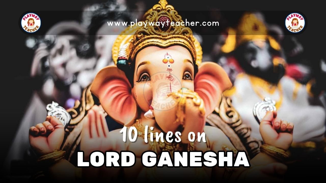 10 lines on lord ganesh