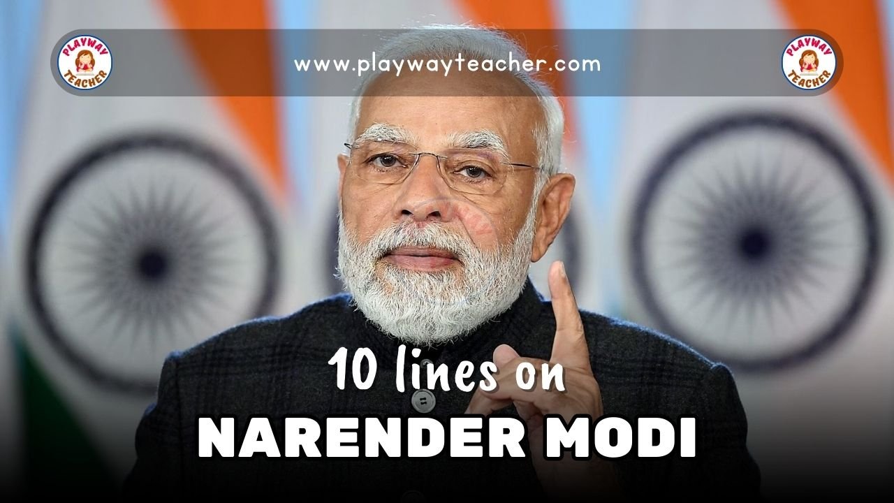 10 lines on narendra modi