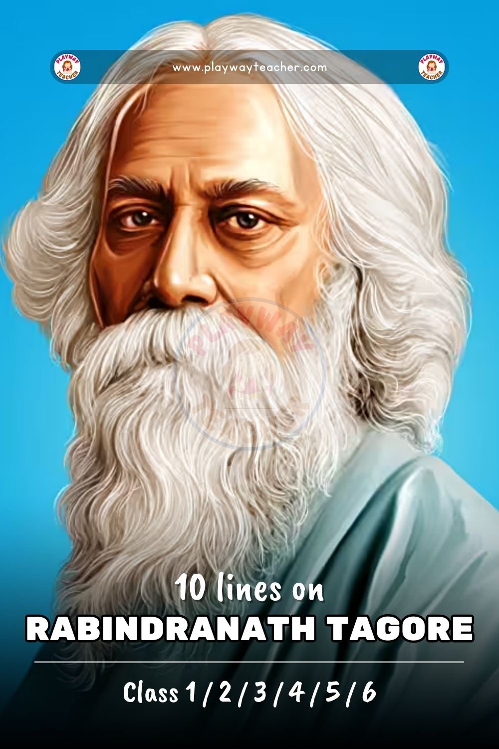 10 lines on rabindranath tagore playwayteacher