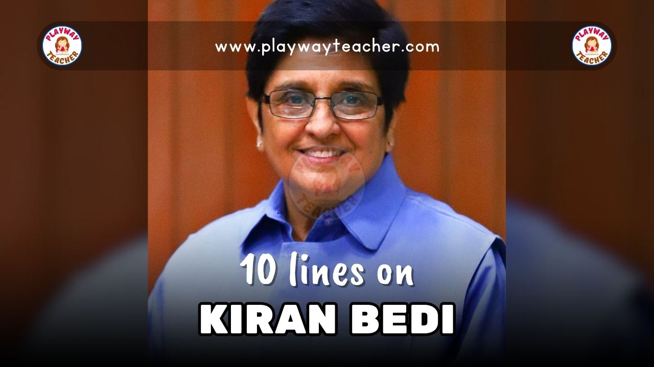 10 lines on kiran bedi