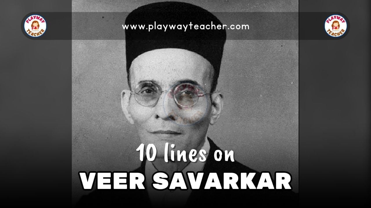 10 lines on veer savarkar