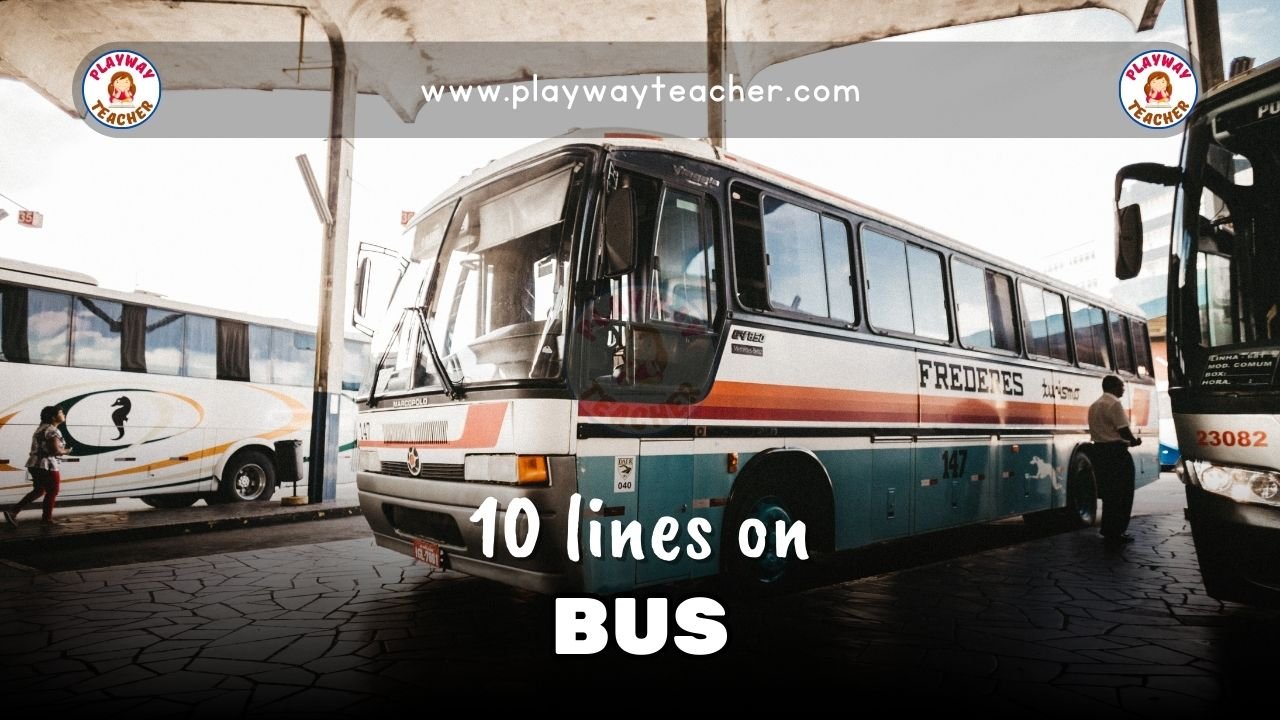 10 lines on bus