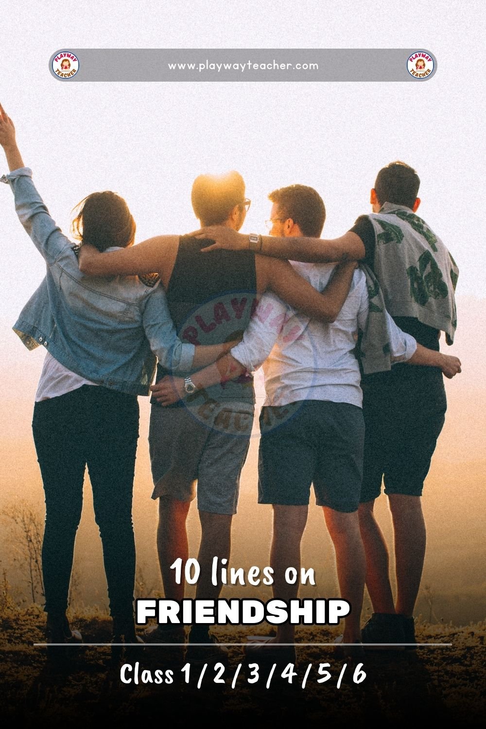 10 lines on friendship playwayteacher